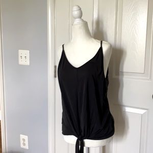 Entro sleeveless front tie top